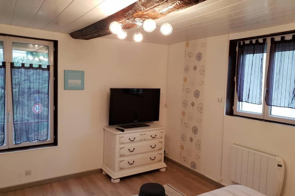 Apartamento Le Longchamp Honfleur Exterior foto