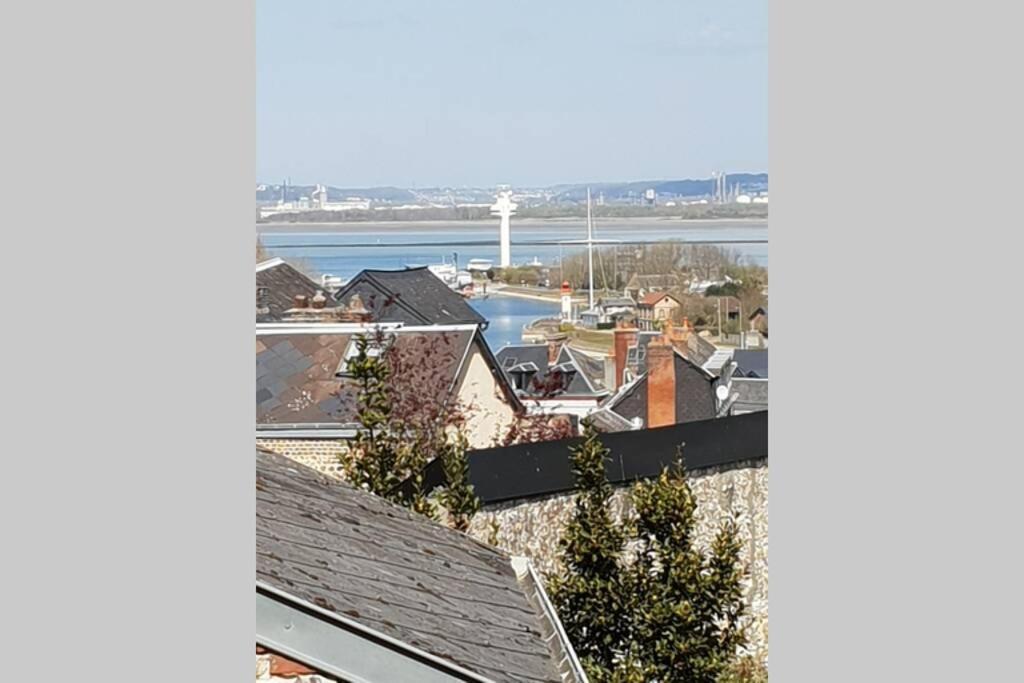 Apartamento Le Longchamp Honfleur Exterior foto